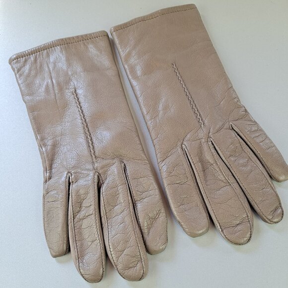 FOWNES Leather Goves Tan - Picture 1 of 6